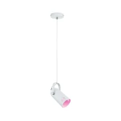 Paulmann 79767 - Luster LAVEA na sajli, 1xE27/15W, 230V, bela