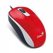 GENIUS Žicni miš DX-110 crveni