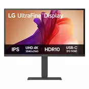 LG Monitor 27U730A-B 27/IPS/3840x2160/60Hz/5ms GtG/HDMIx2/DP/USB/USB C/pivot/zvucnici/VESA/crna
