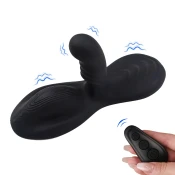 SuperLove Extra Strong G-Spot Vibrating Pad with Remote Black