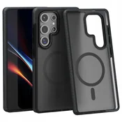 shumee SC Hybrid Fusion Mag Galaxy S25 Ultra črne barve