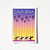 Wallity Poster California-2003, 42x59,4 cm
