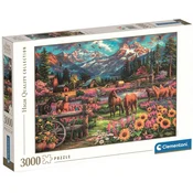 Clementoni - Puzzle Svoboda gibanja - 3 000 kosov