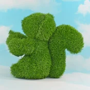 Aniplants - figura od veštacke trave - Veverica 50cm