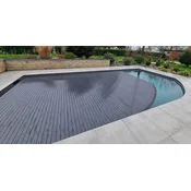 CF. Group Rolo pokrivalo Contura pravokotno, 800 x 400 cm - kristalno modro - Polikarbonatne solarne lamele