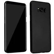 Cadorabo Cadorabo Case, združljiv s Samsungom v kovinski črni barvi - trdi zaščitni pokrov v kovinskem videzu pred praskami in udarci, (20566256)