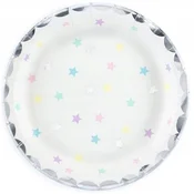 Krožniki Samorog - Zvezde, 18 cm, 6 kosov.