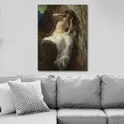 Wallity Dekorativna slika na platnu, 70x100cm, Šarena