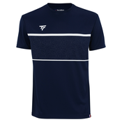 Mens T-shirt Tecnifibre Club Tech Tee Marine XL