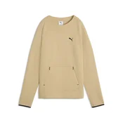 PUMA EVOSTRIPE Spacer Slim Crew Sweatshirt Men, Clothing, Sand Dune, M