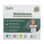 Naty pelene bioembrace 4 maxi 7-18kg 26 kom