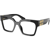 Miu Miu MU04UV 1AB1O1 ONE SIZE (52) Črna/Kristalna