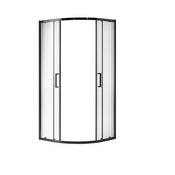 Polukruzna tuš kabina AURA 80X80X190 BLACK