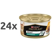 Purina Pro Plan Cat Adult Maintenance pašteta, konzerva - piščanec - 85 g 24 x 85 g