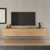 Hanah home TV Komoda West Bež