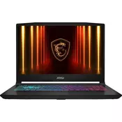 MSI Katana 15 laptop i5-14450HX, 32GB, 1TB SSD, RTX 4050, 144Hz, Windows 11 Home (kopija)