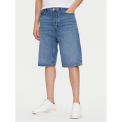 HUGO Jeans kratke hlače Skate 50539816 Modra Straight Fit