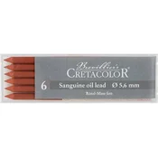Umjetnicka uljna mina Cretacolor sanguine crvena medium 6/1