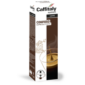 Kapsule Caffitaly uravnoteženi espresso Corposo 10 kosov v Tchibo Cafissimo