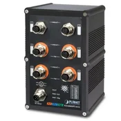 PLANET IGS-604HPT-M12 network switch Managed L2+ Power over Ethernet (PoE) Black