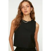 Trendyol Milla Ženska bluza, Crna
