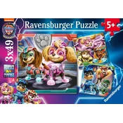 Ravensburger puzzle - Patrolne Šape - 3x49 delova