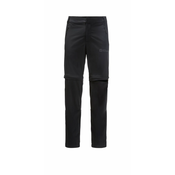 Jack Wolfskin GLASTAL ZIP OFF PANTS M, moške pohodne hlače, črna 1508211