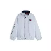 TOMMY HILFIGER Prehodna jakna  mornarska / svetlo modra / rdeča / bela