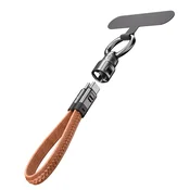 INF Type-C na Type-C PD240W usnjen kabel za polnjenje z vrvico Brown, (5000291543)