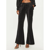 Juicy Couture Spodnji del trenirke Caisa JCSEBJ008 Črna Slim Fit