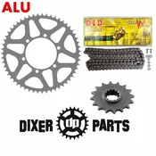 Pogonski komplet 15/50 ALU + veriga DID 530 VX - Honda CBR 929 954 Fireblade (2000-2003) SC44 SC50