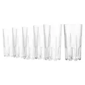 6-piece long drinks glass set, made of glass, 330ml, Excalibur - Bor