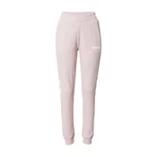 Hummel Sportske hlace LEGACY, pastelno roza / bijela