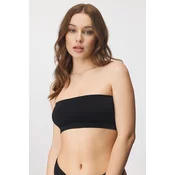 Brezšiven modrček Bandeau