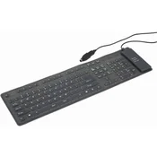 Gembird tastatura USB + PS/2 QWERTY Crno