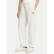Guess Jeans Spodnji del trenirke W6BB37 K6898 Svetlo siva Relaxed Fit
