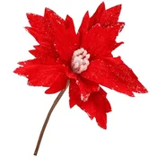springos 22 cm Belén Gwiazda, rdeča božična zvezda, božični okraski., (21638340)