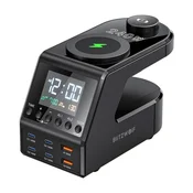 Brezžična 240W polnilna postaja Blitzwolf BW-FW10 2x USB-A, 4x USB-C