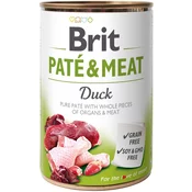 Brit BRIT Paté & Meat Suha hrana za pse z okusom racine za odrasle pse, 400 g, brez umetnih dodatkov, brez glutena, brez sladkorja
