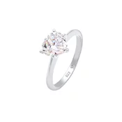 ELLI Prstan Kristall Ring, srebrna