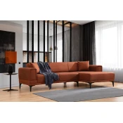 Atelier del Sofa Ugaona garnitura Horizon 85x43x207cm Bronzana