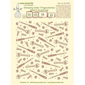 Leane Creatief Embossing Folder Žep za embosiranje 1 kos