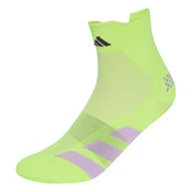 ADIDAS PERFORMANCE Športne nogavice Adizero neonsko rumena/majnica/črna
