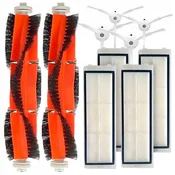 shumee Komplet krtačnih filtrov za Roborock E20 E25 E35 S50 S60 S65 S5 S6 MAXV S501