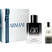Armani Acqua di Gio Intense darilni set za moške
