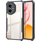 Overboard Ovitek za Honor 400 5G, hibridni z zaščito pred padci, črn