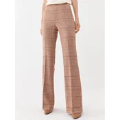 TWINSET Hlače iz tkanine 232TP2754 Rjava Regular Fit
