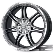 FELNA ALU 16X7.0 5/112 ET40 72.3 MOMO CORSE MATT ANTHRACITE
