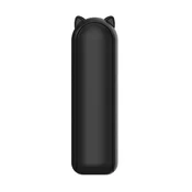 Premium prenosni ventilator Techsuit Mini Cat s tremi hitrostmi in power bankom s kapaciteto 2000 mAh - črn