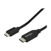 StarTech.com USB2CUB2M USB kabel 2 m USB 2.0 USB C Micro-USB B Crno